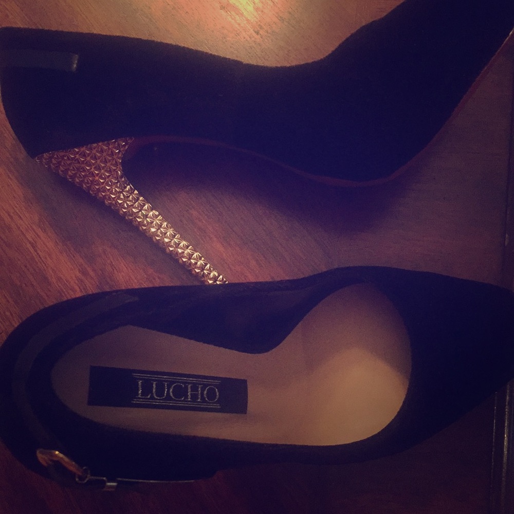 Luchos black winter shoes